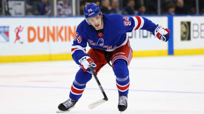 Gabe Perreault has eye on Rangers' opening night roster